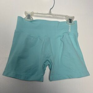 DFYNE shorts aqua blue colour